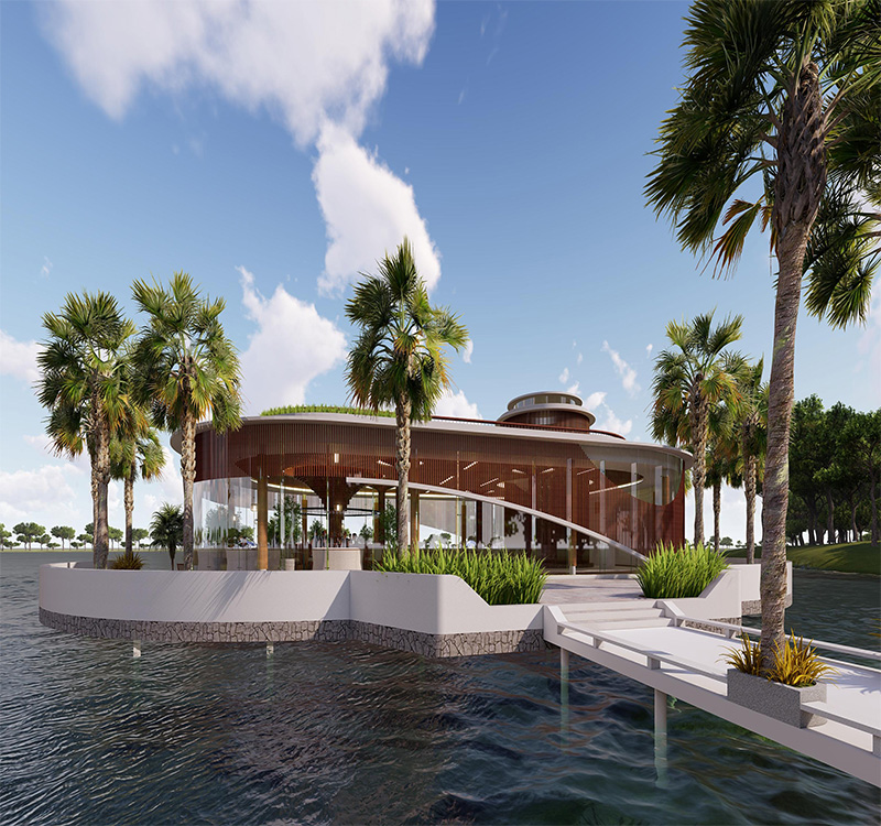 Nhà hàng trên phá LaVeLa Resort&Spa Huế